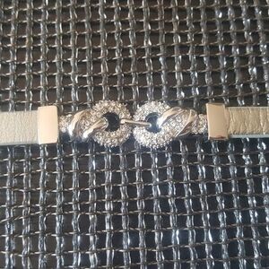 Lia Sophia Silver Crystal Bling Bracelet